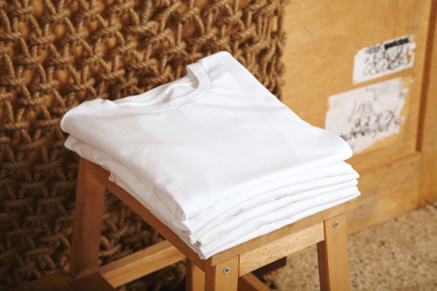 camiseta de algodão